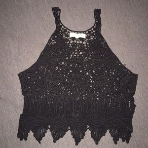 Lacey crop